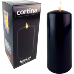 CORT ŚWIECA LED 7*17,5 NA BATER.BLACK 6715 P6
