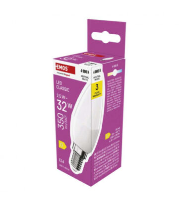 EMOS ŻAR E14 LED CLS C35 2,5W(32W) 7162