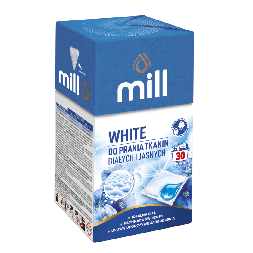 AGREC MILL PROF.KAPS WHITE 30SZT 5297
