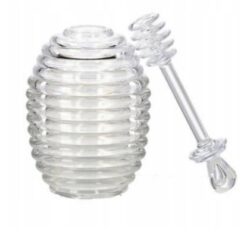 AGD SŁOIK Z TW.SZT. DO MIODU 200ML Z ŁYŻK. 7956