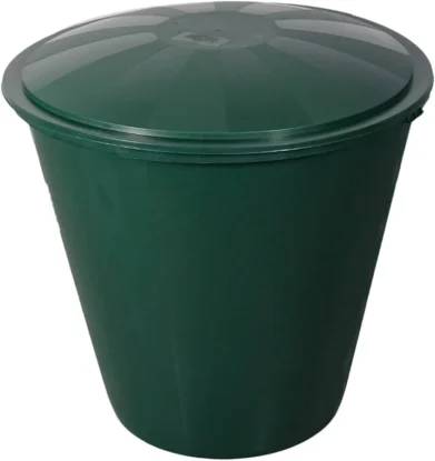 AGD POJEMNIK NA DESZCZ.210L Z POKR.ZIEL 8798 1228