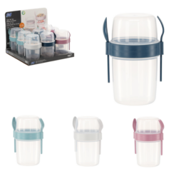 AGD POJEMN. NA MUSLI 1100ML ZE SZTUĆCAMI 4532