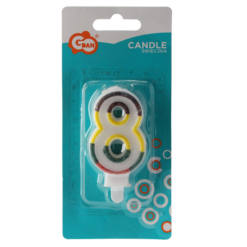 AGD ŚWIECZKA 8 CYFERKA 1251