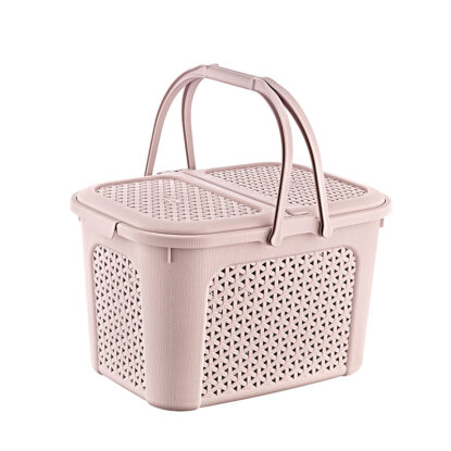 AGD KOSZYK PIKNIK.RATTAN 44X33X28CM 3124