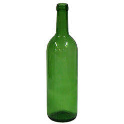 AGD BUTELKA NA WINO 750ML ZIELONA 0617