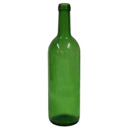 AGD BUTELKA NA WINO 750ML ZIELONA 0617