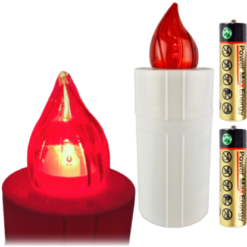 CORT.WKŁAD LED SANTO Z BAT DIS 6 RED 9365 P 12