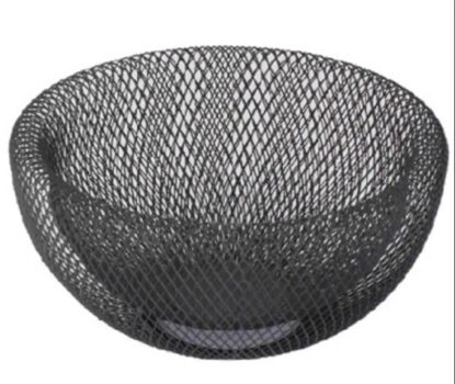 AGD KOSZYK METALOWY 25X12CM CZARNY 5962