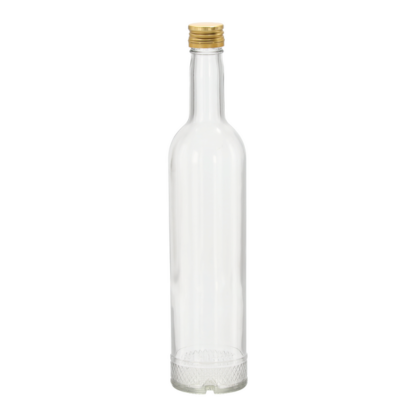 AGD BUTELKA 500ML KRYSZTAŁ  ZAKR FI28 8289