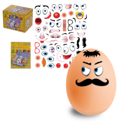 AGD NAKLEJKI JAJCARZE 0106