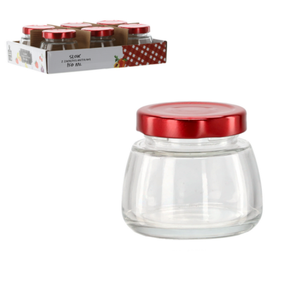 AGD SŁOICZEK 150ML Z CZERW. MET.ZAKR.2387