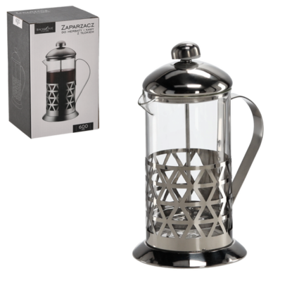AGD ZAPARZACZ DO KAWY I HERB.600ML Z TŁ. 1441