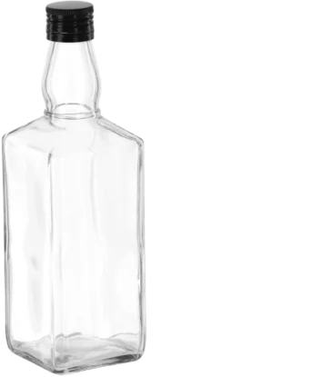 AGD BUTELKA WHISKEY 500 ML Z METALOWĄ ZAKR.28 5666