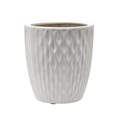 AGD OSŁ CERAMICZNA NA DON BIAŁY POŁYSK 32CM  2418