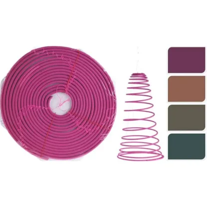 OGR SPIRALA 22CM NA KOMARY CITRONELLA 7629