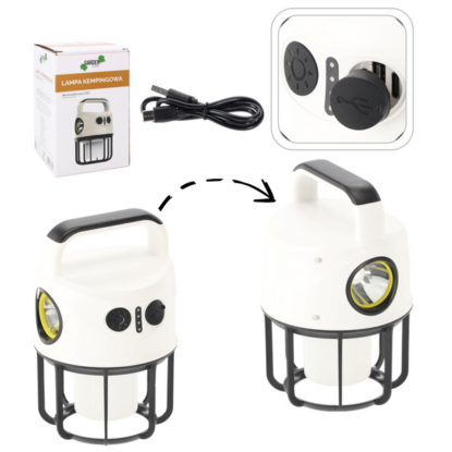 OGR LAMPA KEMPINGOWA AKUMULATOROWA LED 5592