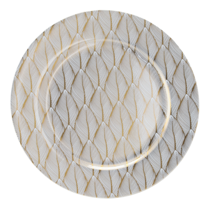 AGD PODTALERZ OKR.33 x 33 x 1,5 CM W LISTKI BIA...