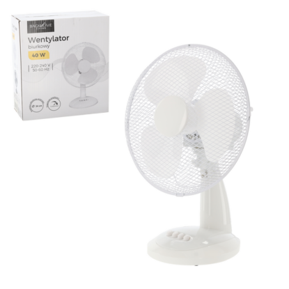 OGR WENTYLATOR BIURKOWY BIAŁY 40W 9028
