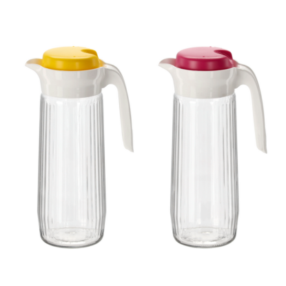 AGD DZBANEK 1500 ML SZKLANY Z POKRYWKĄ *0172